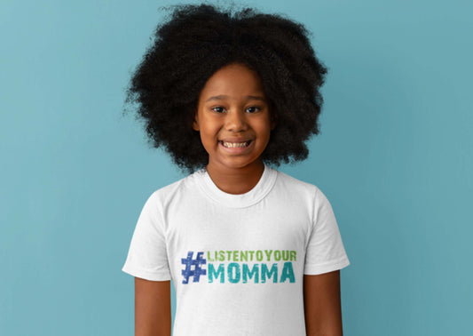 Listen To Your Momma Youth Short Sleeve T-Shirt