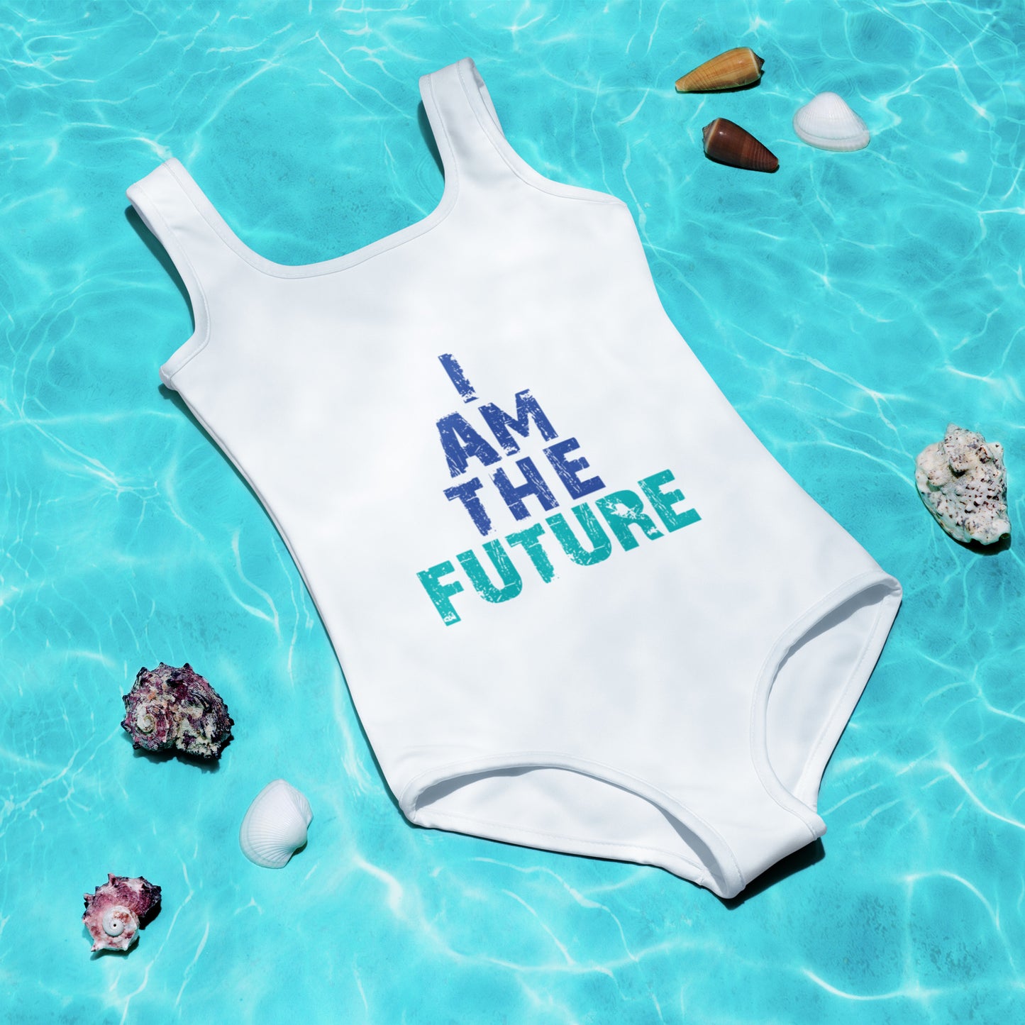 All-Over Print Kids Swimsuit