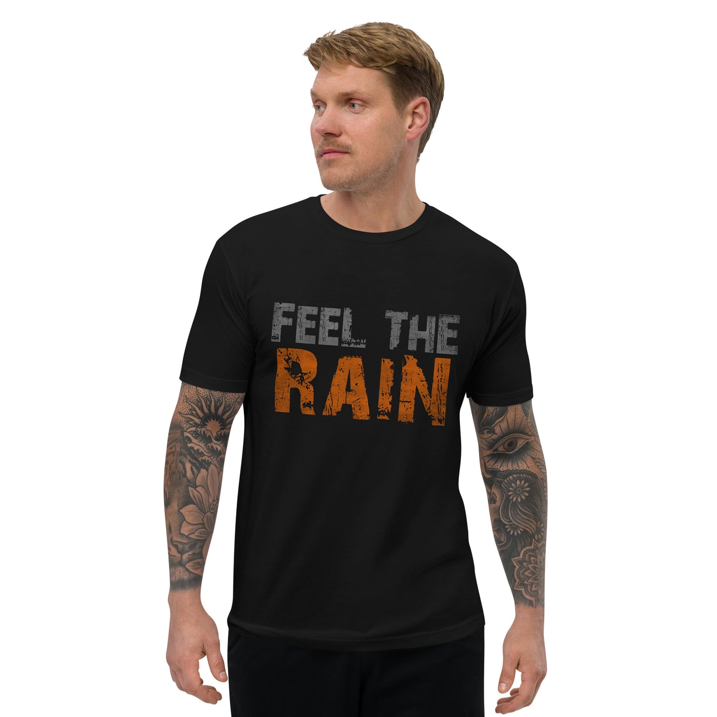 Feel The Rain Printed Short Sleeve T-shirt