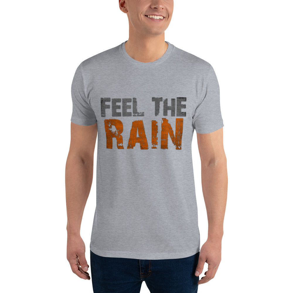 Feel The Rain Printed Short Sleeve T-shirt