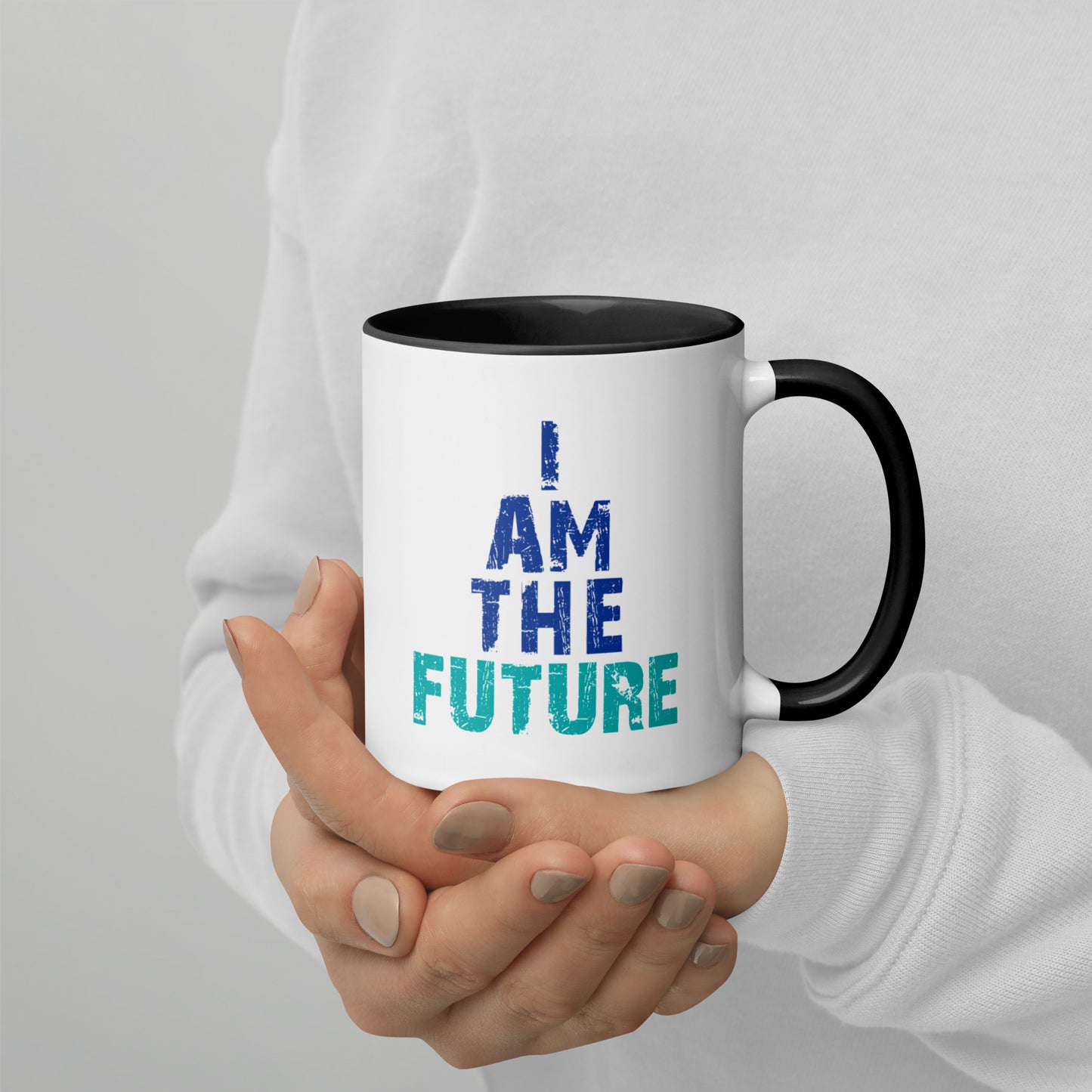 I Am The Future Mug with Color Inside