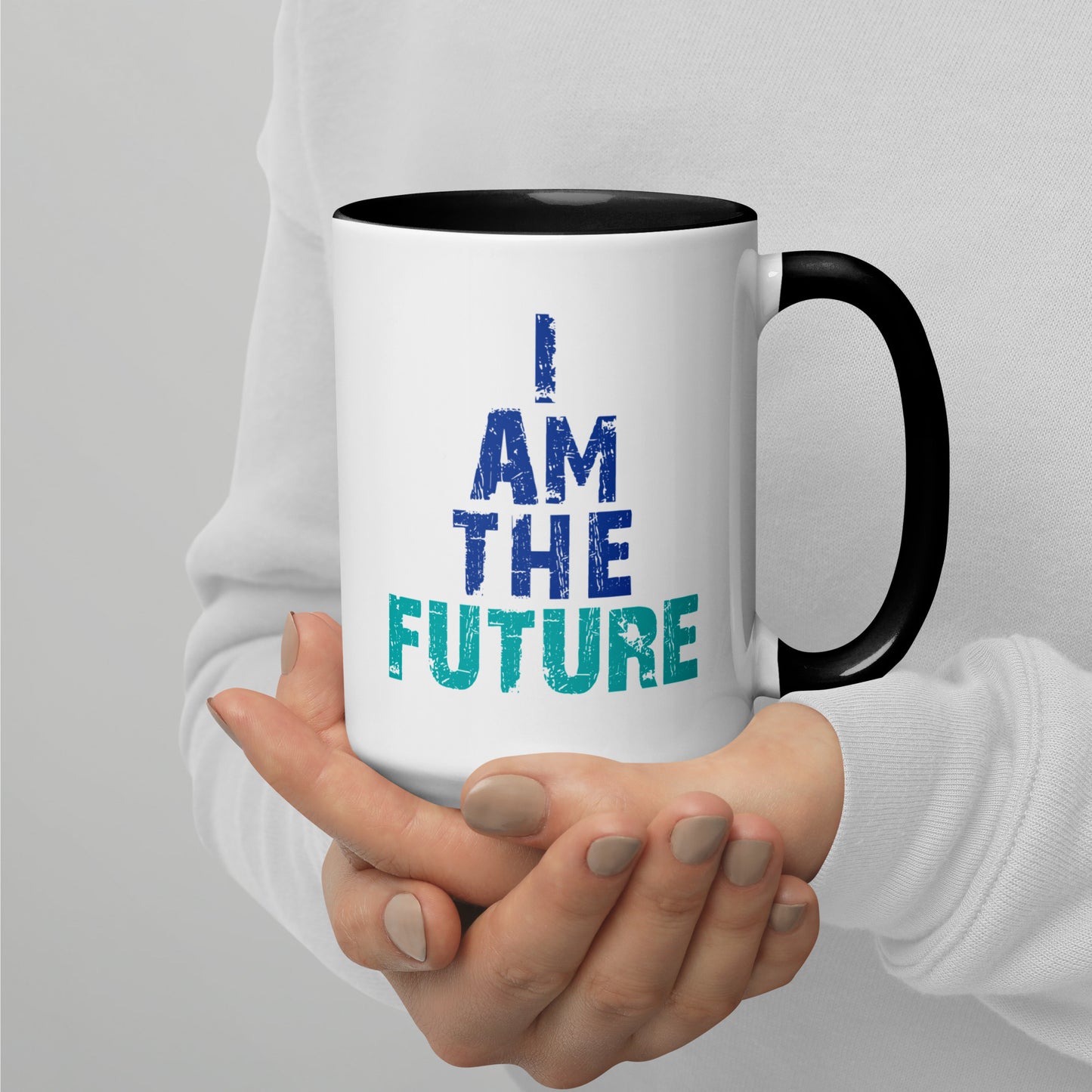 I Am The Future Mug with Color Inside