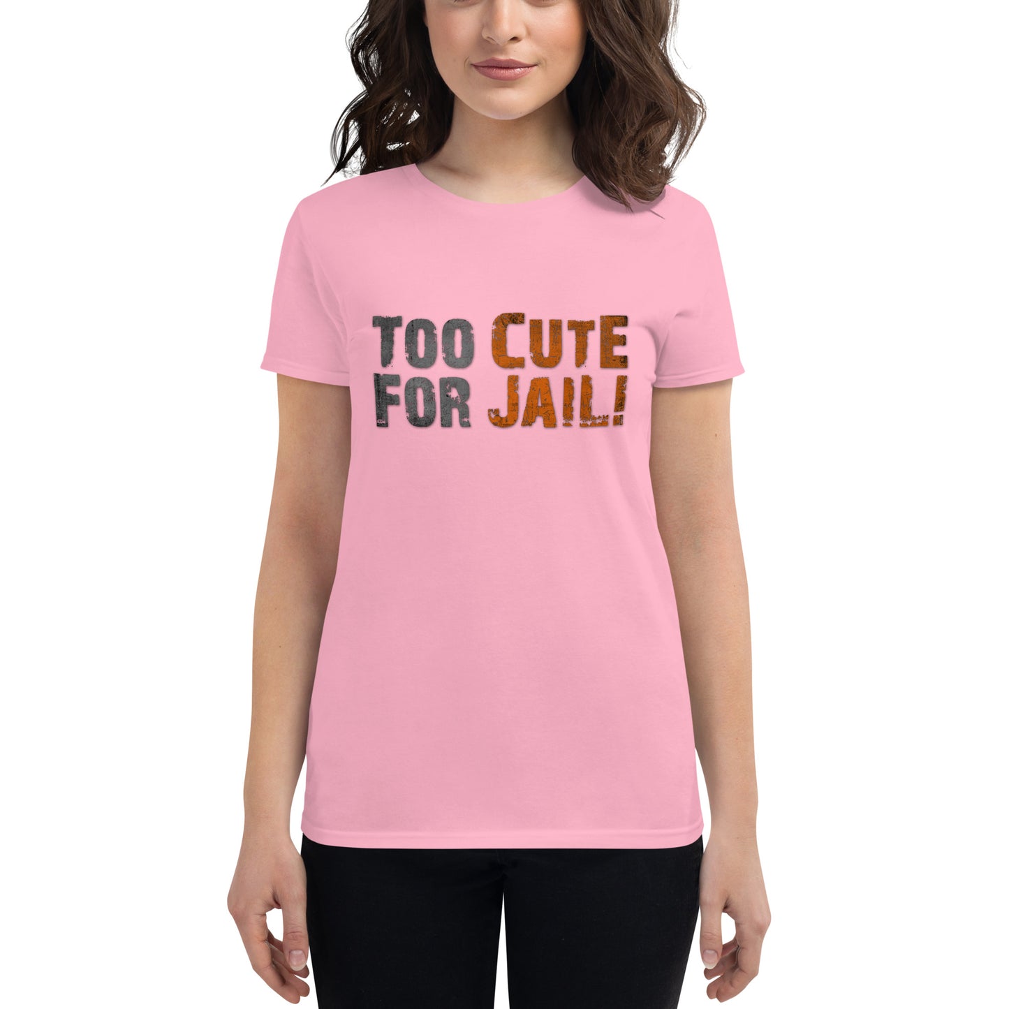 Too Cute Printed Women's short sleeve t-shirt