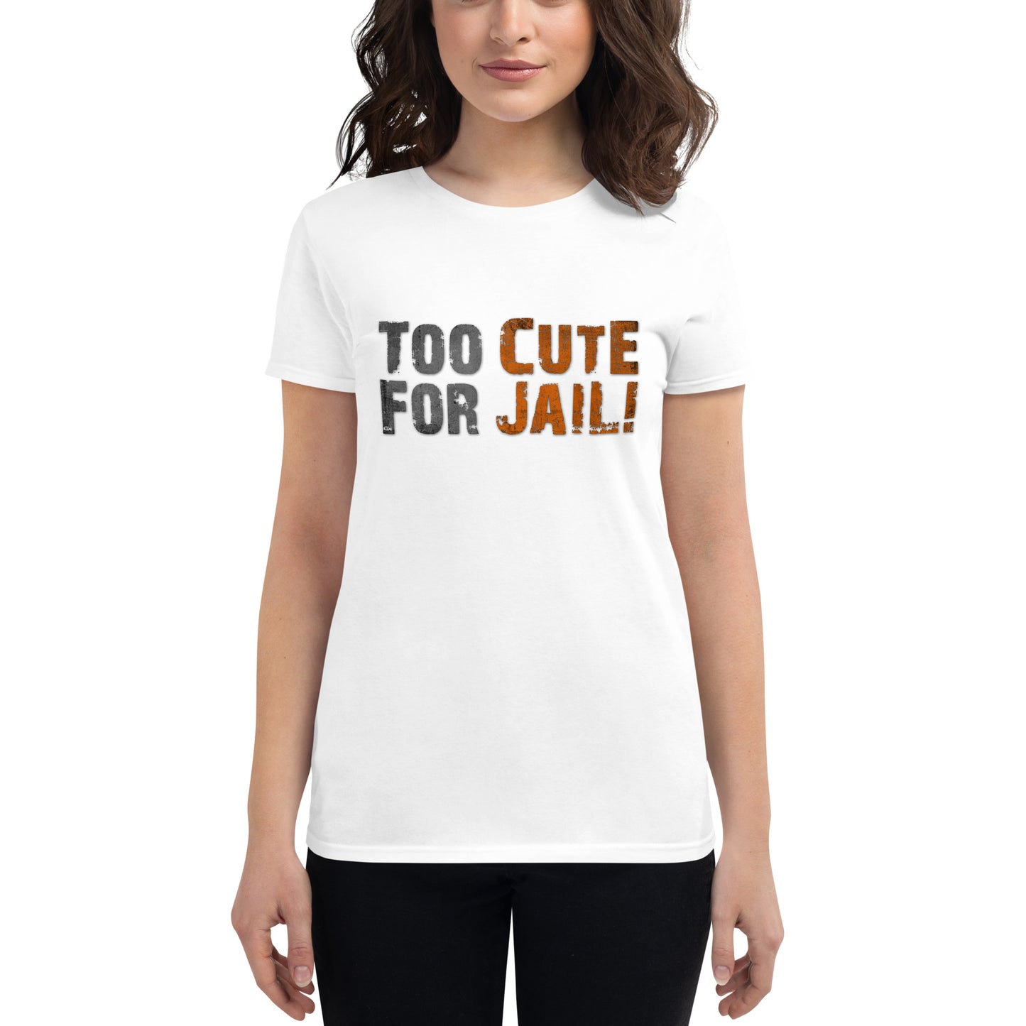 Too Cute Printed Women's short sleeve t-shirt